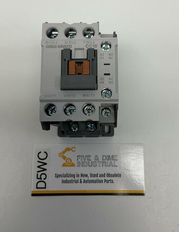 Carlo Gavazzi CC18S Magnetic Contactor 120VAC Coil, 18A