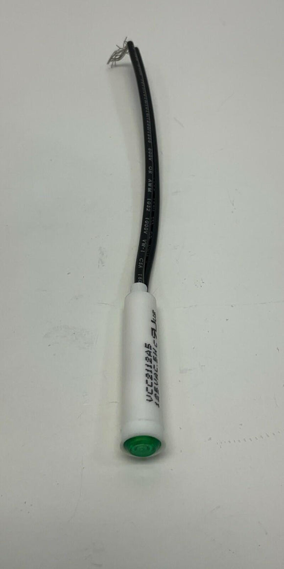 VCC 2112A5 Neon Green Panel Mount Indicator Lamp 125VAC. (5-Pack)