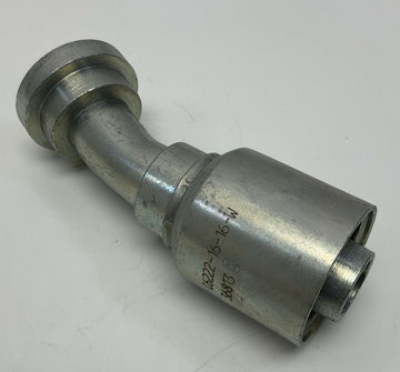 Kurt Hydraulics C6222-16-16-W 1" Hose ID X 1" Code 62 Flange 22° Bent Tube Rigid - 0