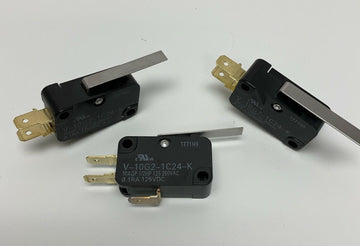 Omron V-10G2-1C24-K Snap Action Switch SPDT, 10-Amp @ 250VAC, 100mA @ 125VDC - 0