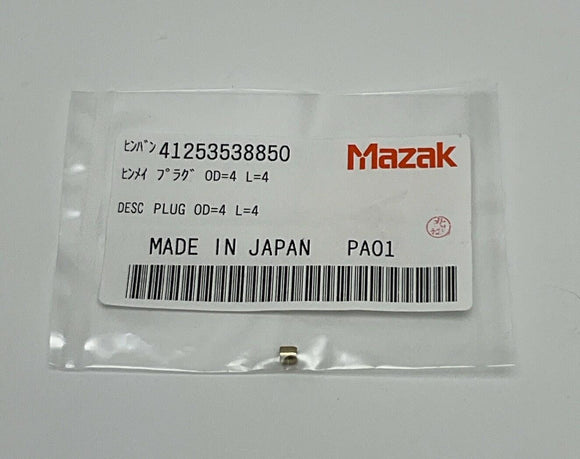 Mazak 41253538850 4mm Plug Lot of 8