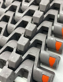 Rexnord HP7526-306mm (124 Inch) Side-Flexing Flush Grid TableTop Chain 5 ft.-5