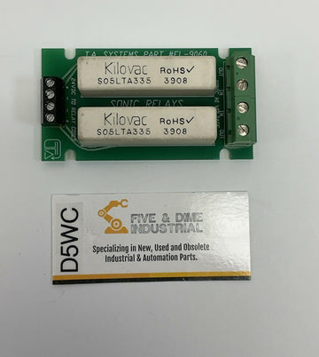 T.A Systems EL-9060 Sonic Relay Board Module 24VDC