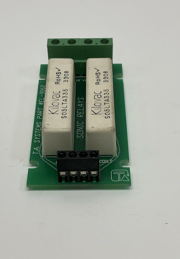 T.A Systems EL-9060 Sonic Relay Board Module 24VDC