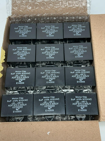 Motor Cap 10730022 / ADP 370A505JV 5uF 370VAC Motor Run Capacitor Package of 36 - 0