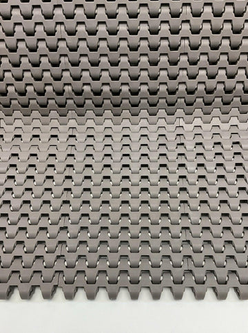 Rexnord HP7526-306mm (124 Inch) Side-Flexing Flush Grid TableTop Chain 5 ft. - 0