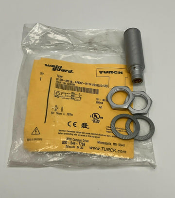 Turck BI-5U-MT18-AP6X2-H1141/S1589 Weld Guard Proximity Sensor 1635291 - 0