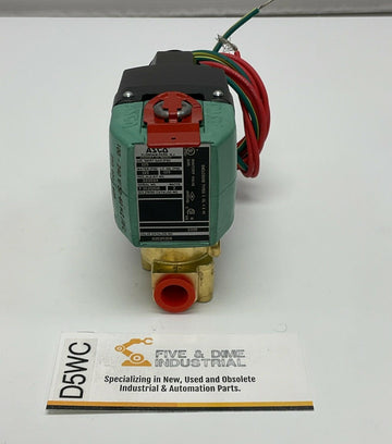 Asco 8262R208 100-240VAC Solenoid Valve Redhat MP-C-134-B-2333
