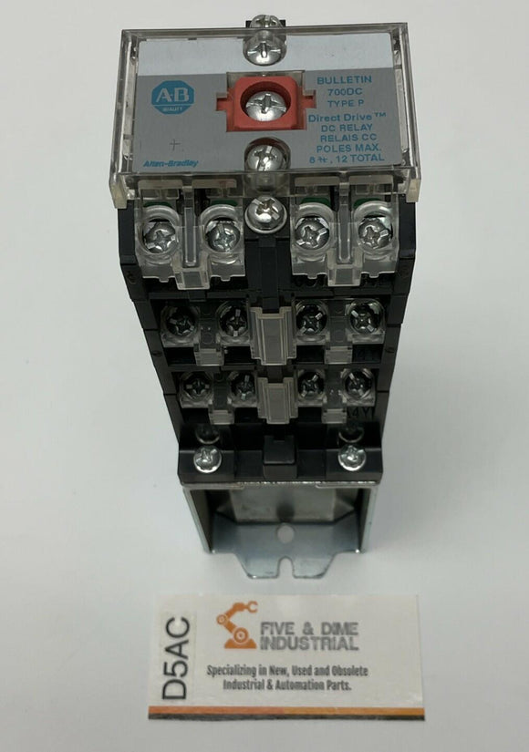 Allen Bradley 700DC-P1200Z24  Operated Contactor Relay 24VDC