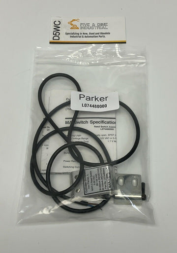 Parker L074480000 MAR-2 Magnetic Reed Switch 5-30VDC, 85-125VAC