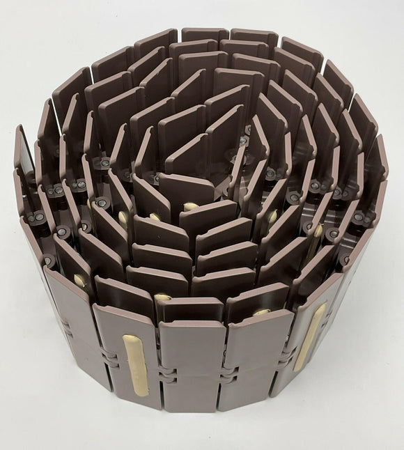 RAM 820-POM-L-600 Conveyor Mat Top Chain 6" X 10 Ft.  820POML600 w/ Inserts