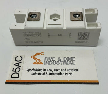 Semikron SKKE 310F12 Semipack 2 Thyristor / Diode 310-Amp, 1200 Volts