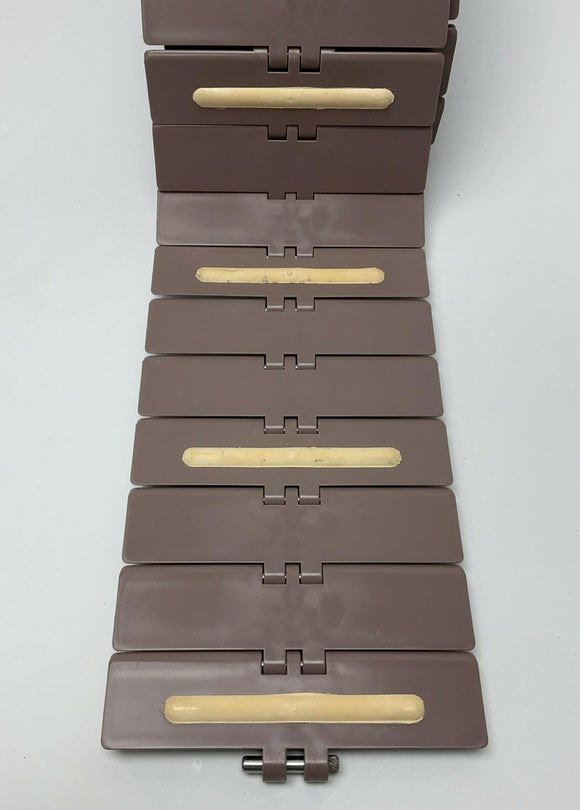 RAM 820-POM-L-600 Conveyor Mat Top Chain 6" X 10 Ft.  820POML600 w/ Inserts