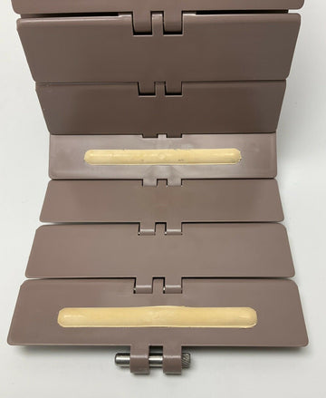 RAM 820-POM-L-600 Conveyor Mat Top Chain 6" X 10 Ft.  820POML600 w/ Inserts - 0