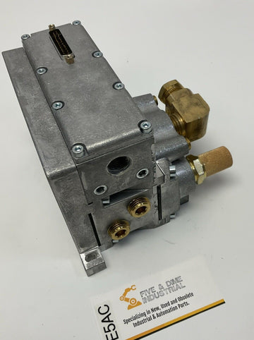 Parker PSHU20L210P 25-Pin D-Sub Base with End Plates, Gaskets and Fittings Shown - 0