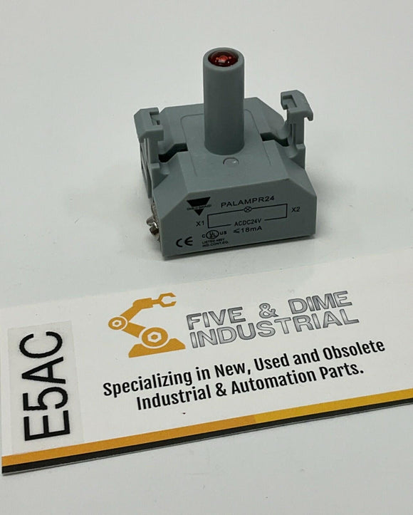 Carlo Gavazzi PALAMPR24 Red Lamp Element 24 Volts AC/DC