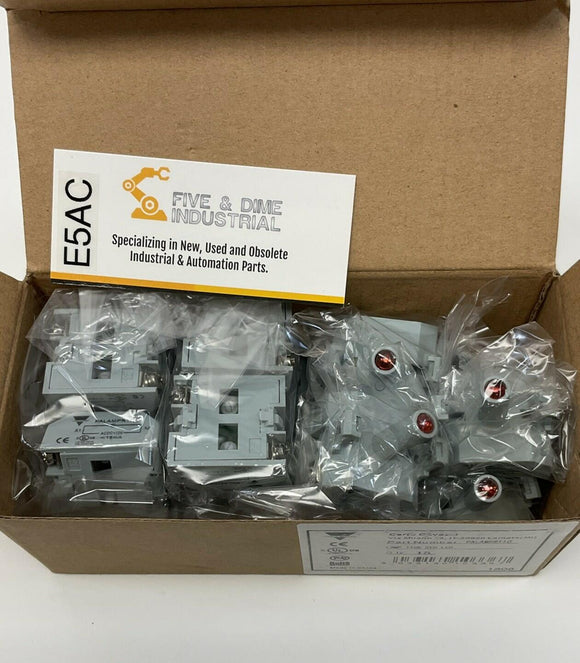 Carlo Gavazzi PALAMPR110 Red Lamp Element 110 Volts AC/DC (Lot of 15 Pieces)