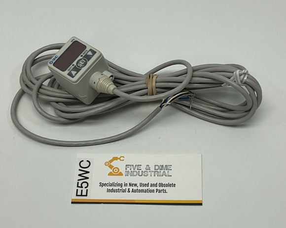 SMC ZSE40-01-62L Pneumatic Pressure Switch 10-101 kPa, 10-24VDC