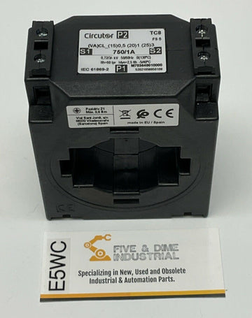 Circutor M70364001000 Currant Transformer TC8-750A/1A 106.110.913