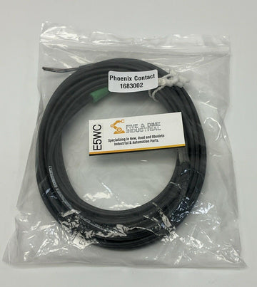 Phoenix Contact 1683002 Sensor Cable M12, 4-Pole, 4-Wire Cable 10 Meters