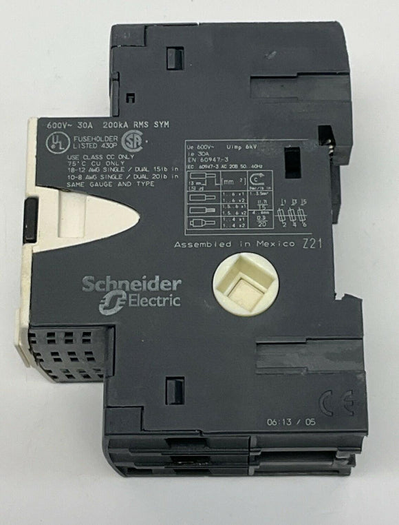 Telemencanique LS1D30 Fuse Holder 3-Pole Class CC