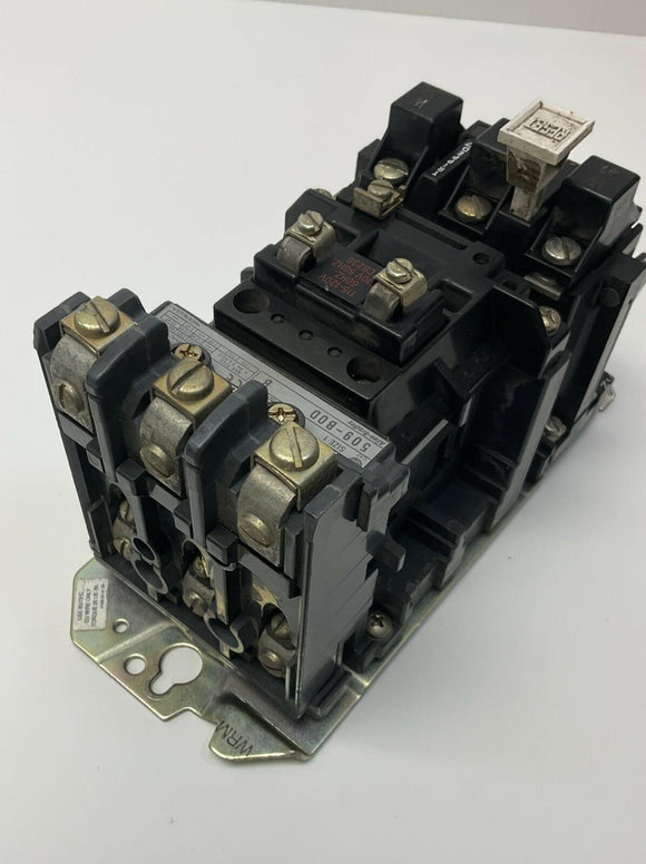 Allen Bradley 509-BOD Starter 3-Pole, Size 1  110/115/120 VAC Coil, W47 Heaters