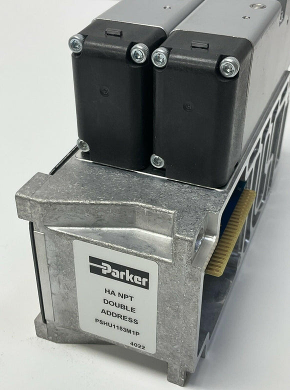 Parker HA2VXBG0G9A 2X's Double Solenoid 4-way 2-Pos. Valves w/ DBL  Address Base