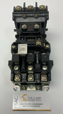 Allen Bradley 509-BOD Starter 3-Pole, Size 1  110/115/120 VAC Coil, W47 Heaters-1