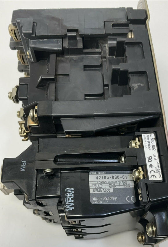 Allen Bradley 509-BOD Starter 3-Pole, Size 1  110/115/120 VAC Coil, W47 Heaters