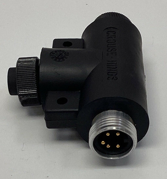 Cooper Crouse-Hinds CHDN-TAER-N 5-Pin "T", "Tee" 300V 8-Amps