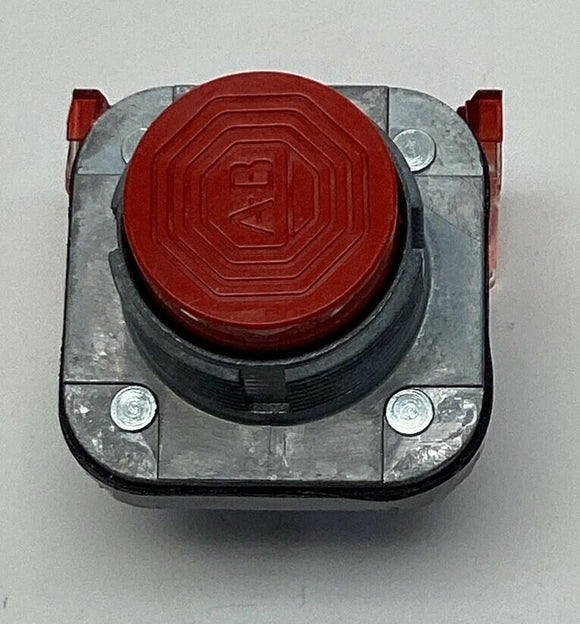 Allen Bradley 800TC-XD2 Contact Block with Red Push Button
