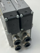 Parker HA2VXBG0G9A 2X's Double Solenoid 4-way 2-Pos. Valves w/ DBL  Address Base-5
