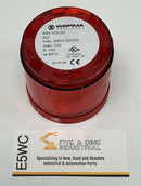 Werma 840-100-00 Red Signal Tower Stack Light Housing 240V AC/DC Max-1