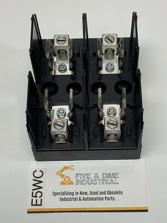 Bussmann J60030-2C Buss 2-Pole Fuse Holder for Class J Fuses 600V, 30 Amp