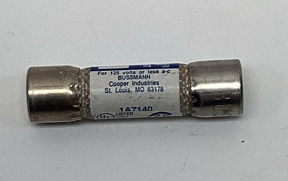 Bussmann Fusetron FNA-10 Lot of 2 Dual Element Fuses 10-Amp, 125V