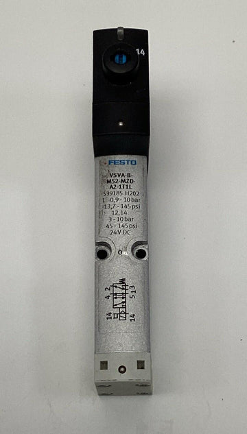 Festo VSVA-B-M52-MZD-A2-1T1L / 539185 24VDC Solenoid Pneumatic Valve - 0
