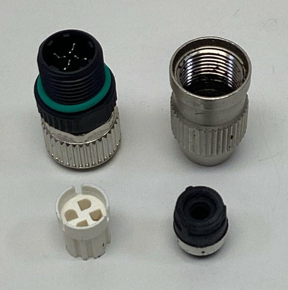 Balluff BKS-S107-RT14 M12X1 Female, Straight, 5-Pin Field Connector