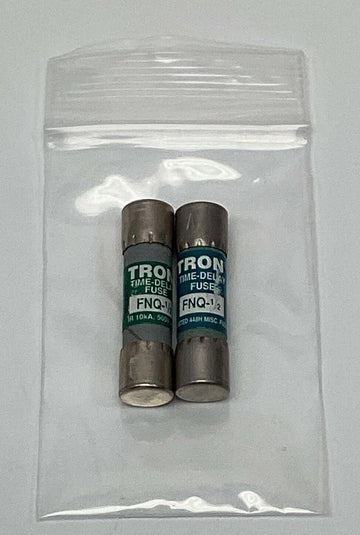 Bussmann Tron FNQ-1/2 Lot of 2 Time Delay Fuse .5-Amp, 500V - 0