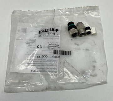 Balluff BKS-S107-RT14 M12X1 Female, Straight, 5-Pin Field Connector - 0