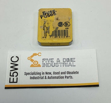 Bussmann AGC-2-1/2 Buss 5-Pack 2-1/2 Amp Fuses 125/250V