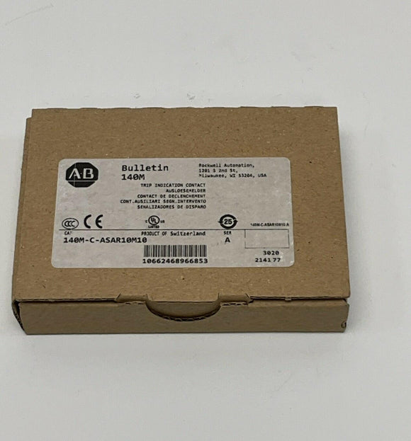 Allen Bradley 140M-C-ASAR10M01 Trip Indicator Contact