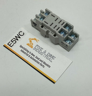 Carlo Gavazzi ZPY08A 8-Pin Relay Socket, DIN Mount, 10A, 300V