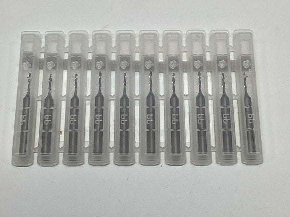 Mikron Tool 2.C.1001573.00 10-Pack 1/32'' (.84mm) Drill Bits