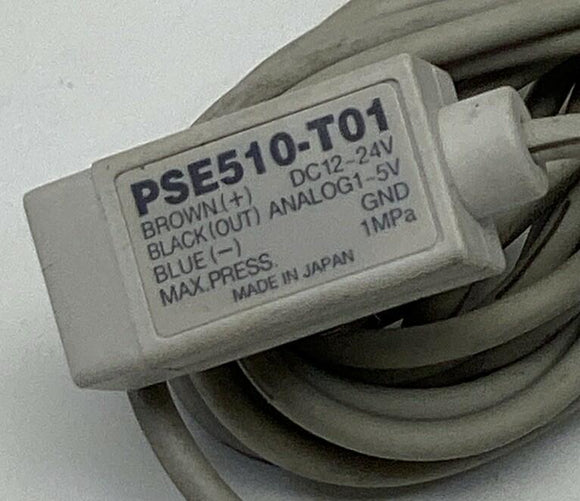 SMC PSE510-T01 Pressure Switch 1/8'' NPT Digital 0-100 kPa