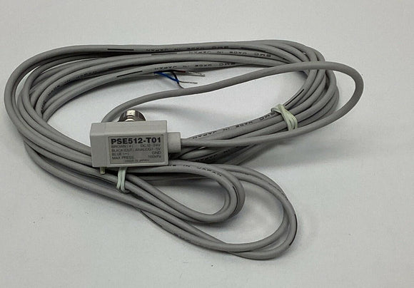 SMC PSE512-T01 Pressure Switch 1/8'' NPT Digital 0-100 kPa
