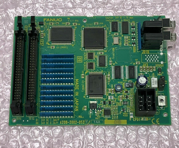 Fanuc A20B-2002-0521 /14A I/O PCB 24VDC