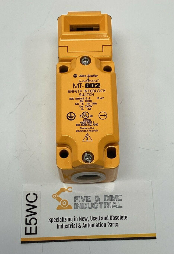 Allen Bradley 440K-M22AEYT Guardmaster MT-GD2 Safety Interlock Switch 240V