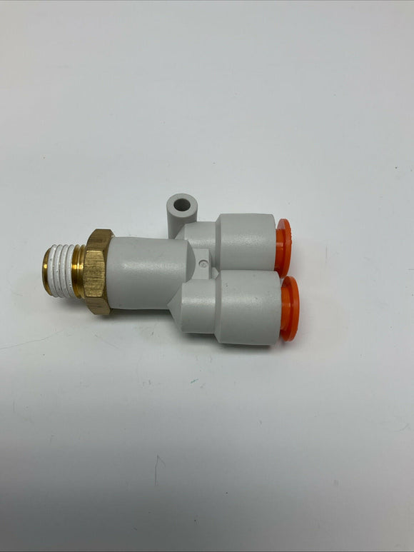 SMC VT-307-5GS1-01-F Branch Y 3/8 Tube X 1/4 NPT  Package of 10