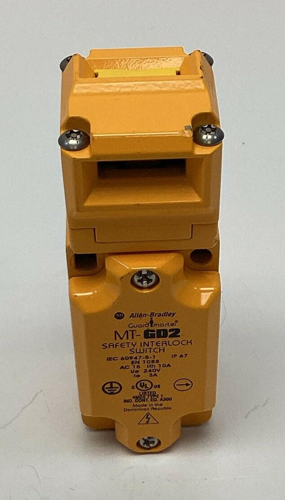 Allen Bradley 440K-M22AEYT Guardmaster MT-GD2 Safety Interlock Switch 240V