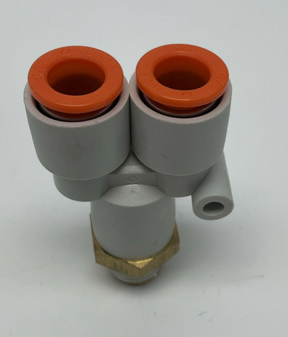 SMC VT-307-5GS1-01-F Branch Y 3/8 Tube X 1/4 NPT  Package of 10